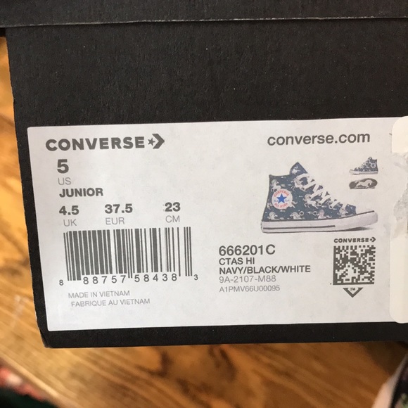 New/Converse/Unicorn Hightops - Picture 9 of 9